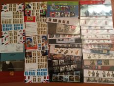 GB: FILE BOX WITH c2008-2010 MINT COMMEMS, BLOCKS, PRESENTATION PACKS AND BOOKLETS WITH PRESTIGE,