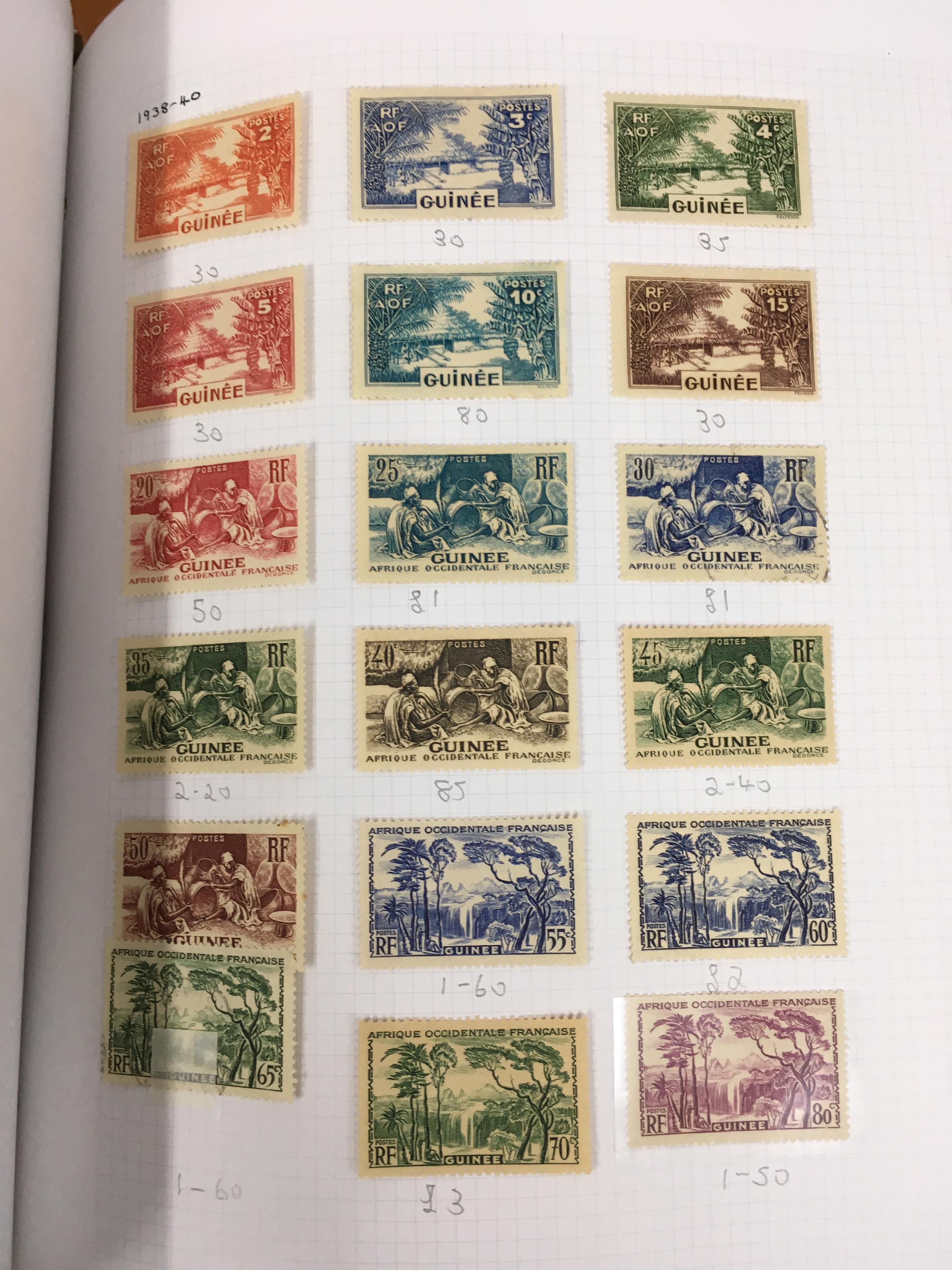 FRENCH COLONIES: A COLLECTION IN ALBUM AND A STOCKBOOK - Image 16 of 28
