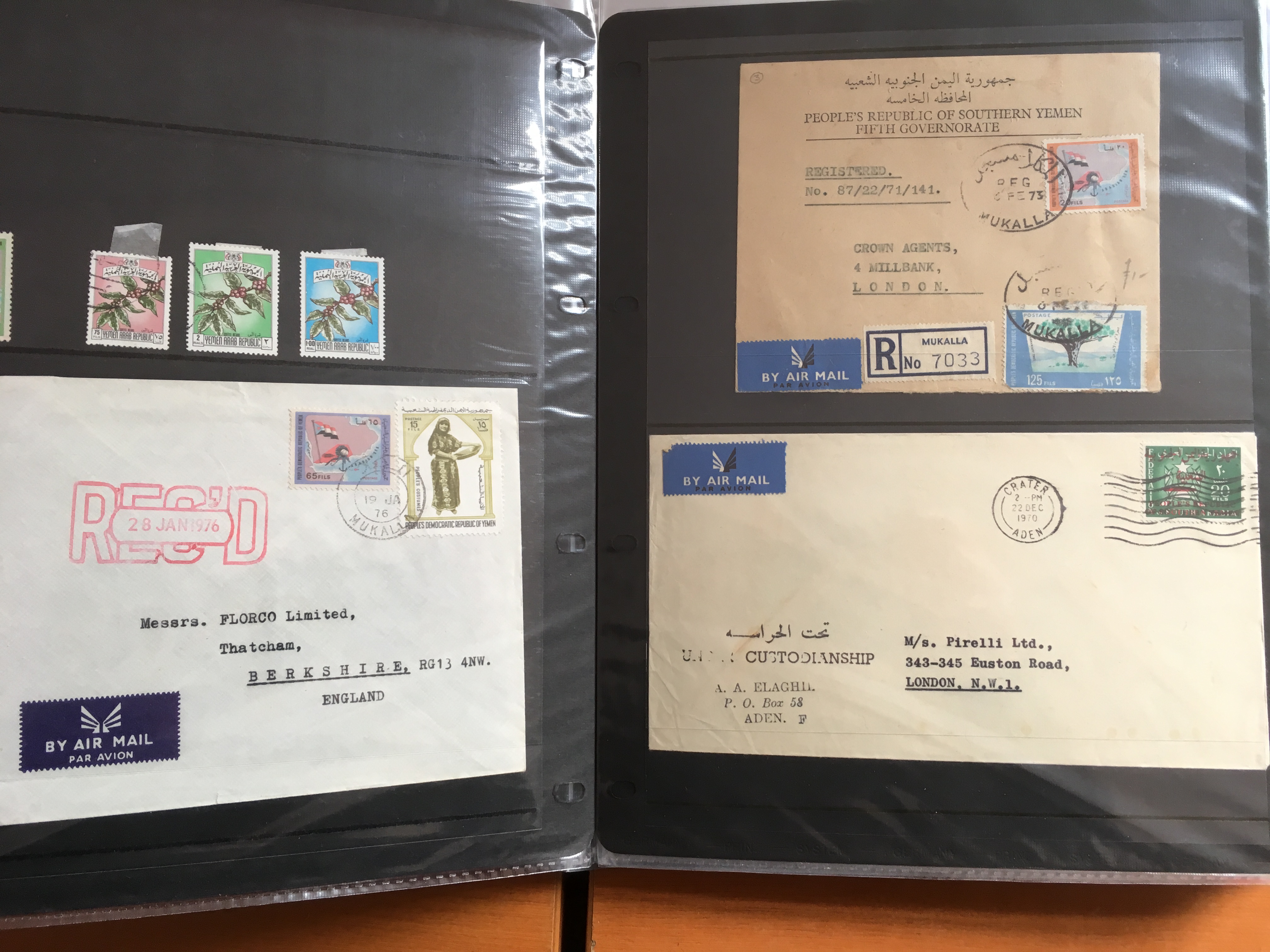 ADEN: SOUTH ARABIAN FEDERATION MINT AND USED COLLECTION INCLUDING COVERS, MAHRA STATE, - Image 12 of 18