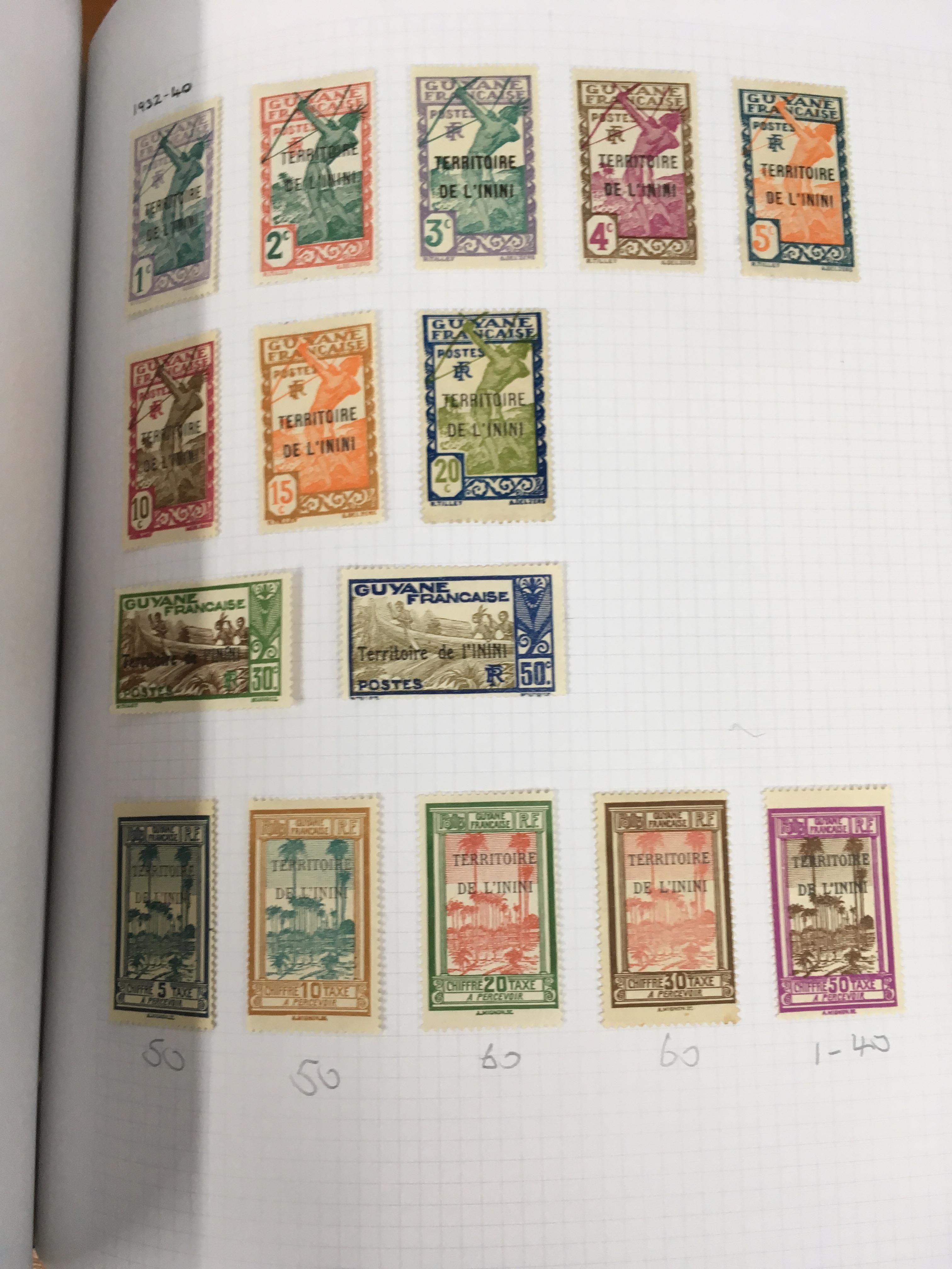 FRENCH COLONIES: A COLLECTION IN ALBUM AND A STOCKBOOK - Image 12 of 28