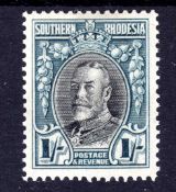 SOUTHERN RHODESIA: 1931-7 1/- PERF 14 LHM,