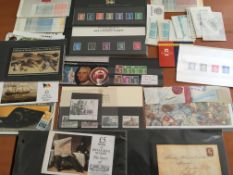 GB: BOX WITH DECIMAL MINT IN TWO ALBUMS, ON HAGNERS AND LOOSE,
