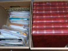 TWO BOXES WITH AN EXTENSIVE COLLECTION POLICE, LAW AND ORDER, TRAFFIC,