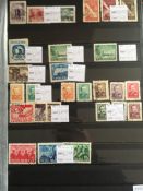 POLAND: STOCKBOOK WITH MINT AND USED SETS AND SINGLES TO 1961