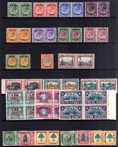 SOUTH WEST AFRICA: 1923-39 OG SELECTION INCLUDING 1927 £1, OFFICIALS, ETC.