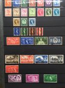 GB: 1840-1970 COLLECTION IN STOCKBOOK, USED FROM 1d BLACK (3, ONE WITH FOUR MARGINS), 1841 1d (50),