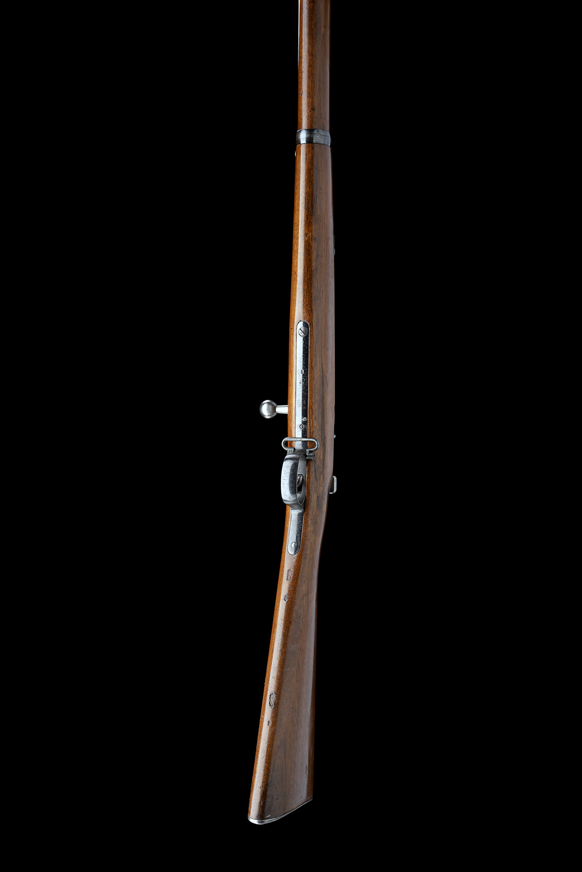 A GOOD .43 (11.15 X 60mm) MAUSER MODEL 1871/84 BOLT ACTION RIFLE MADE AT SPANDAU IN 1888, serial no. - Image 6 of 10