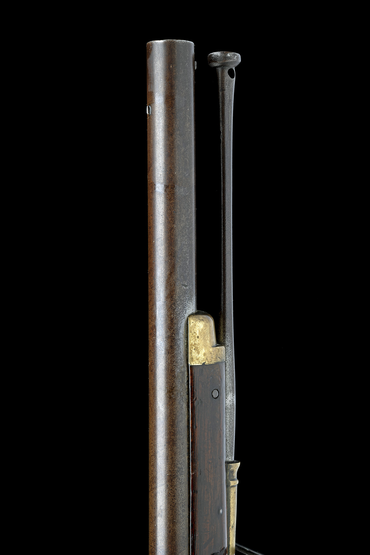 A .700 BAKER TYPE FLINTLOCK RIFLE BY BECKWITH, MARKED TO THE GRAY'S INN RIFLE CORPS, CIRCA 1798, - Image 9 of 9