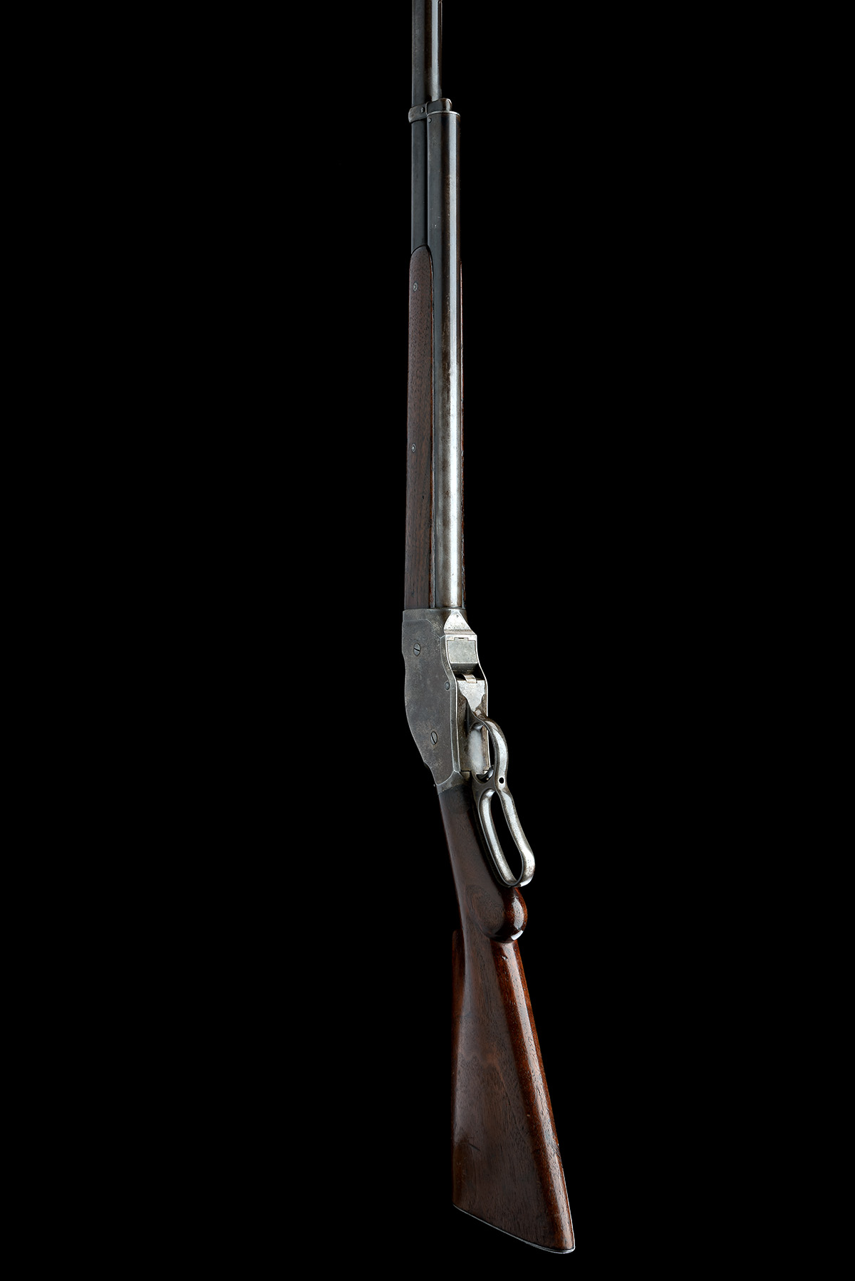 A GOOD 10-BORE MODEL 1887 LEVER-ACTION REPEATING SHOTGUN BY WINCHESTER REPEATING ARMS, serial no. - Image 6 of 9