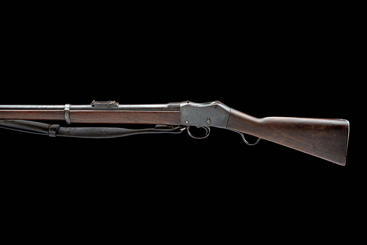 A .577/450 MARTINI HENRY MK II ENFIELD SERVICE RIFLE, DATED 1885, no visible serial number, with - Image 2 of 9