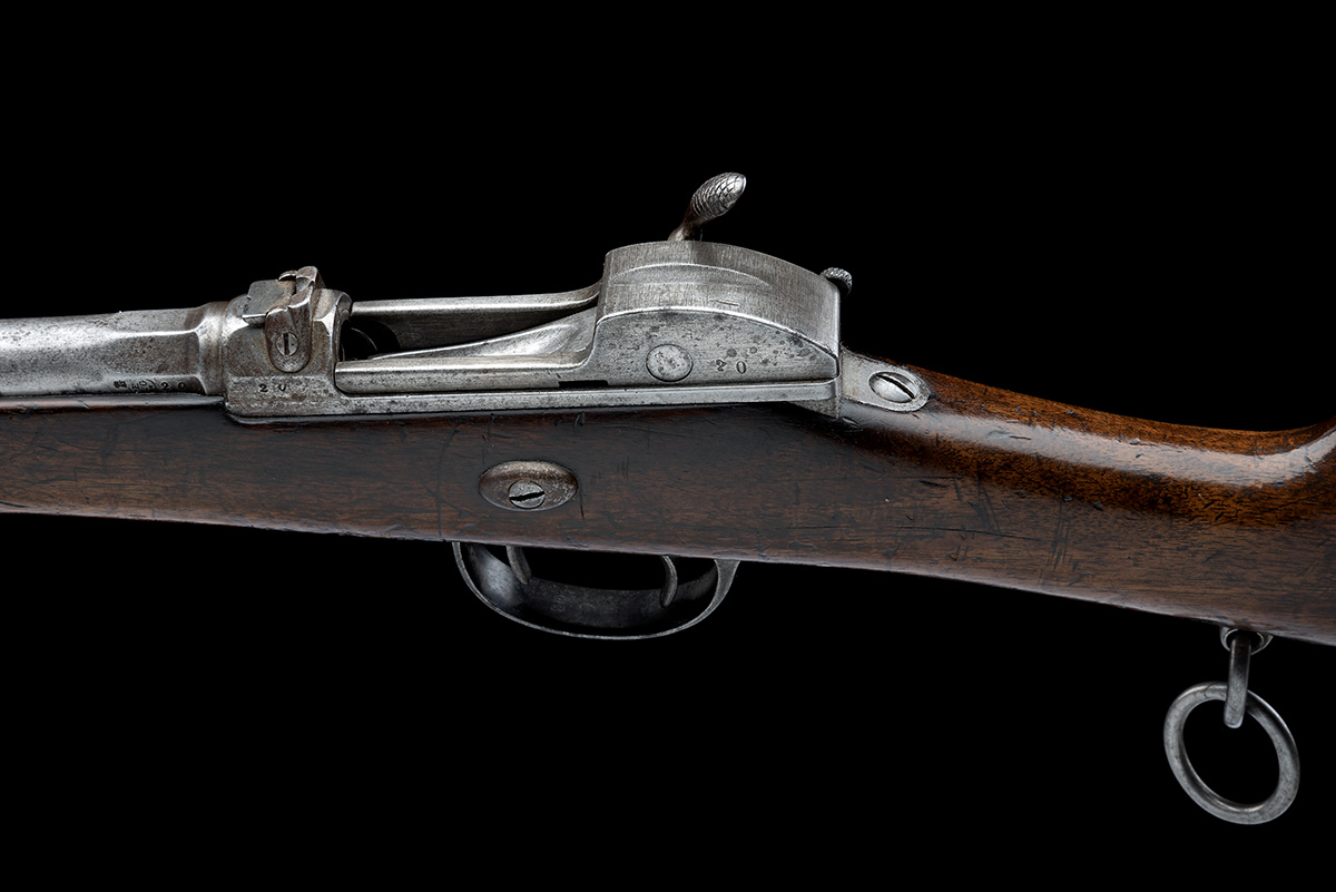 A RARE 11.5X35mmR (WERDER) BAVARIAN WERDER MODEL 1869 CARBINE, CIRCA 1870, serial no. 20, with 15 - Image 4 of 8