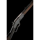 A GOOD .32-20 (WCF) MODEL 1873 WINCHESTER LEVER-ACTION RIFLE, serial no. 383155B, for 1891, with