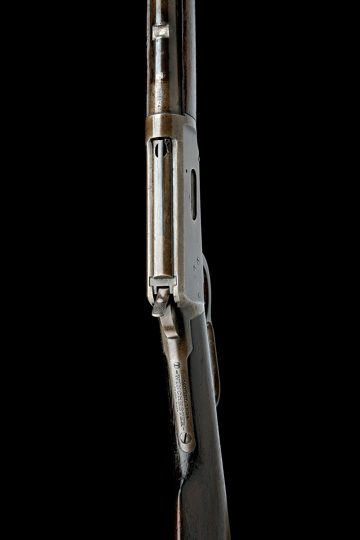 A .32-40 WINCHESTER MODEL 1894 LEVER ACTION RIFLE, CIRCA 1902, serial no. 234226, with 21in. round - Image 4 of 7