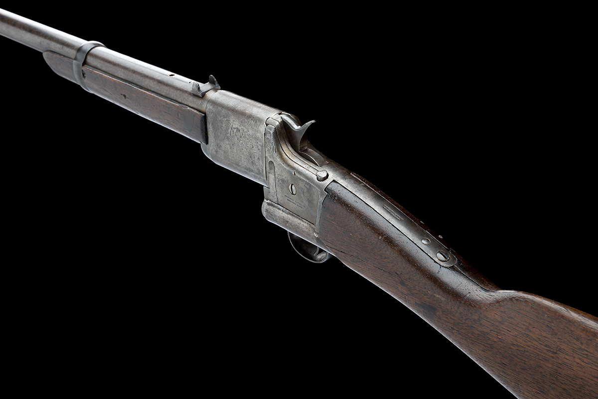 A .56-50 (RIMFIRE) TRIPLETT & SCOTT REPEATING CARBINE, CIRCA 1865, serial no. 5055, with 22in. - Image 5 of 8