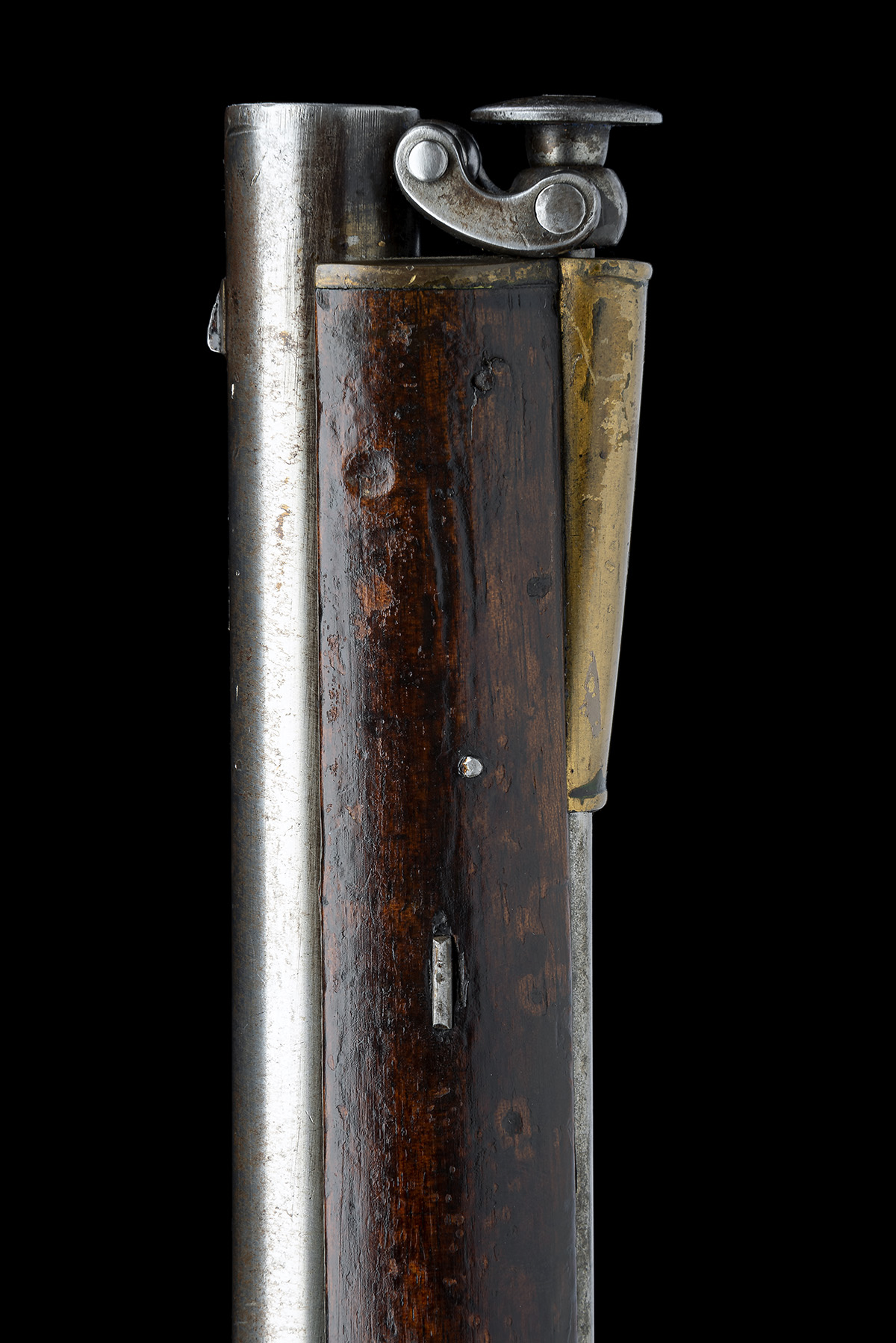 AN EXCEPTIONALLY RARE AND GOOD .73 FIRST PATTERN PERCUSSION VICTORIA CARBINE, CIRCA 1838, serial no. - Image 10 of 10