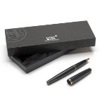 MONTBLANC, GERMANY A BOXED AND UNUSED 'CLASSIC MEISTERSTUCK' FOUNTAIN PEN, with black resin barrel