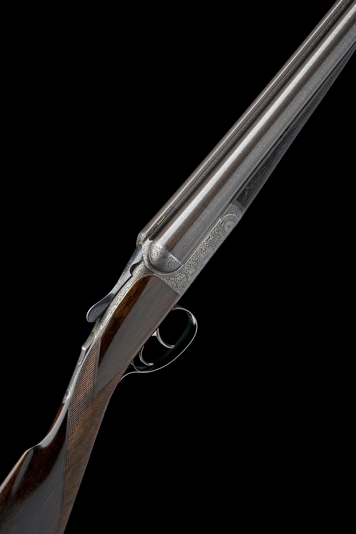 JOHN DICKSON & SON A 12-BORE 1887 PATENT 'ROUND-ACTION' TRIGGERPLATE-ACTION EJECTOR, serial no.