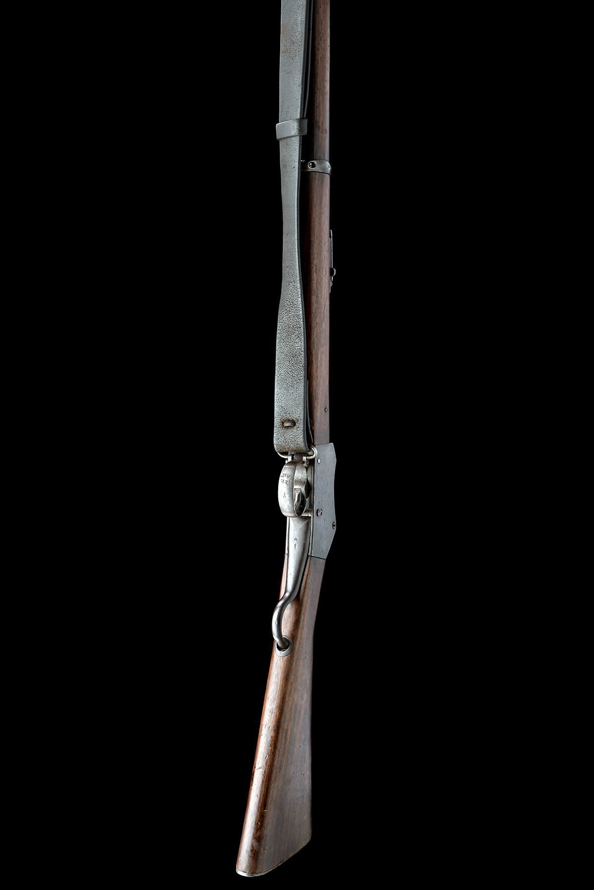 A .577/450 MARTINI HENRY MK II ENFIELD SERVICE RIFLE, DATED 1885, no visible serial number, with - Image 6 of 9