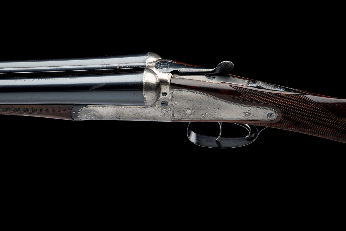 HOLLAND & HOLLAND A 12-BORE 'C GRADE' BACK-ACTION SIDELOCK EJECTOR, serial no. 24811, for 1906, - Image 7 of 9