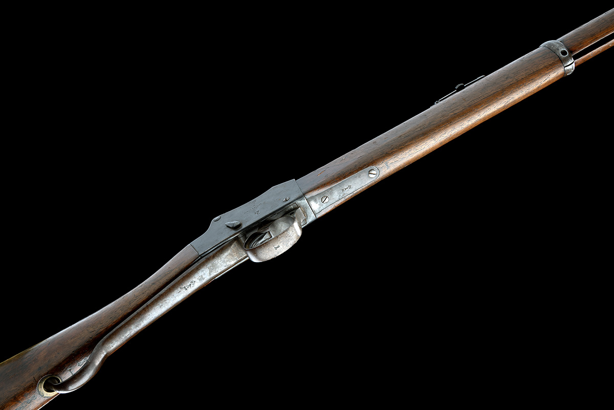 A .577/450 MARTINI HENRY MK IV SERVICE RIFLE MADE AT ENFIELD IN 1887, serial no. D1801, with 33in. - Image 3 of 9