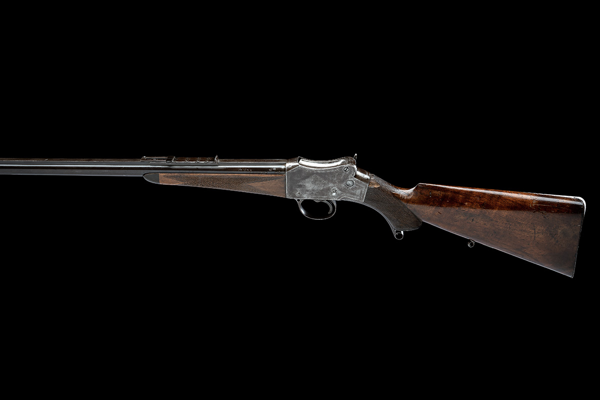 A .577/450 MARTINI HENRY SPORTING RIFLE SIGNED I. HOLLIS & SONS, CIRCA 1880, serial no. WR93817, - Image 2 of 8