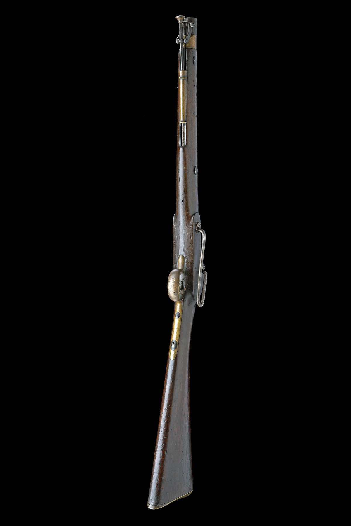 A .66 PATTERN 1847 PERCUSSION PAGET CAVALRY CARBINE MARKED 'R.C.H. 380', CIRCA 1848, with 16in. - Image 7 of 11