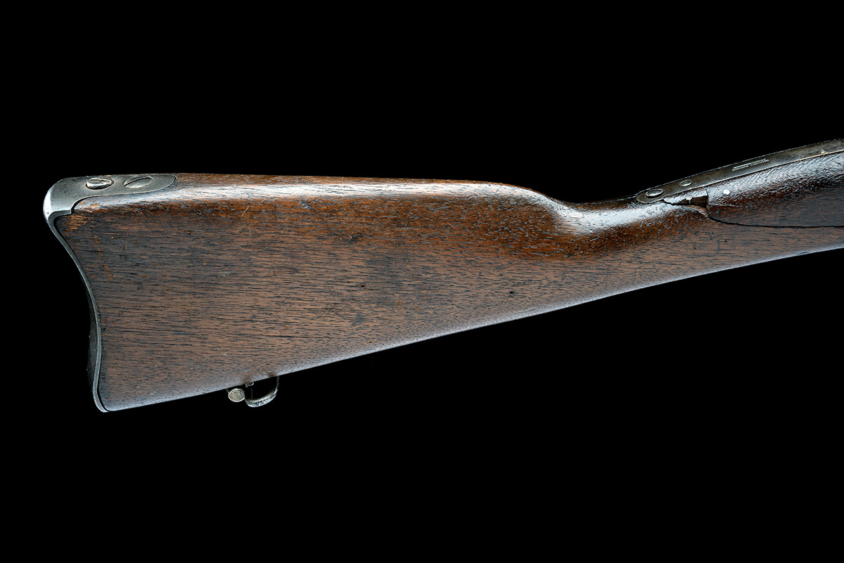 A .56-50 (RIMFIRE) TRIPLETT & SCOTT REPEATING CARBINE, CIRCA 1865, serial no. 5055, with 22in. - Image 7 of 8