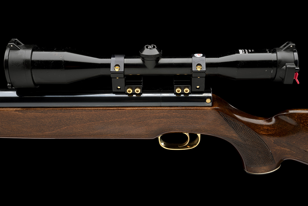 A .22 CUSTOM WEIHRAUCH HW77 MKI UNDER-LEVER AIR-RIFLE, POSSIBLY BY VENOM, serial number 1011684, - Image 4 of 9