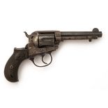 A .38 (LONG) COLT MODEL '1877 LIGHTNING' DOUBLE ACTION REVOLVER, serial no. 144369, for 1903, with