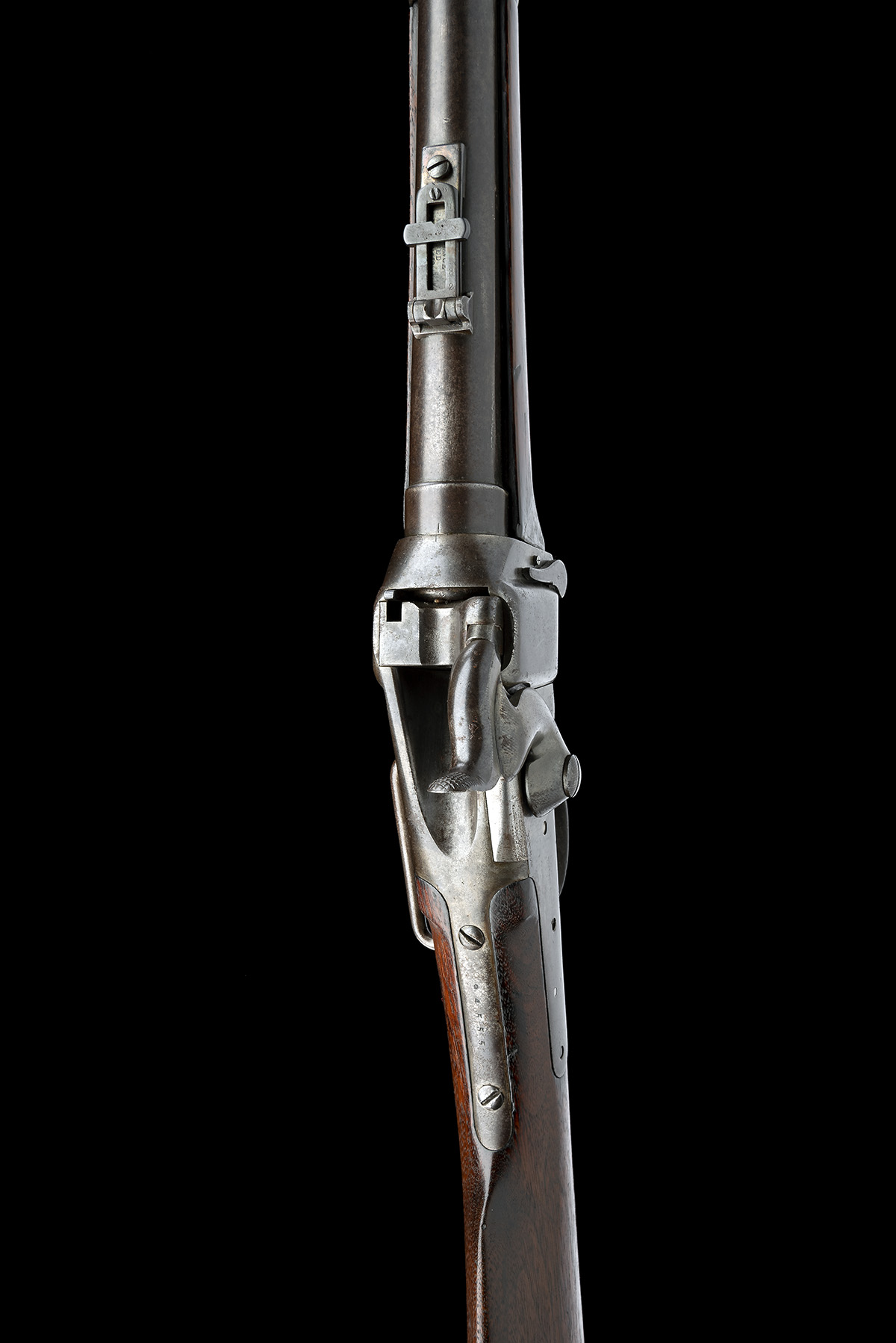 A .52-70 SHARPS NEW MODEL 1863 / 1867 METALLIC CARTRIDGE CONVERSION CARBINE OF THE INDIAN WARS, - Image 7 of 9