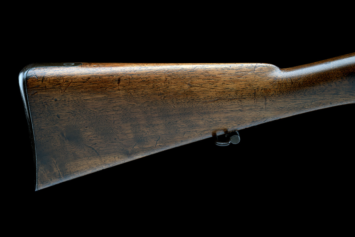 A .577 PATTERN 1856 TWO BAND VOLUNTEER PERCUSSION RIFLE BY THOMAS FLETCHER OF GLOUCESTER, CIRCA - Image 7 of 8