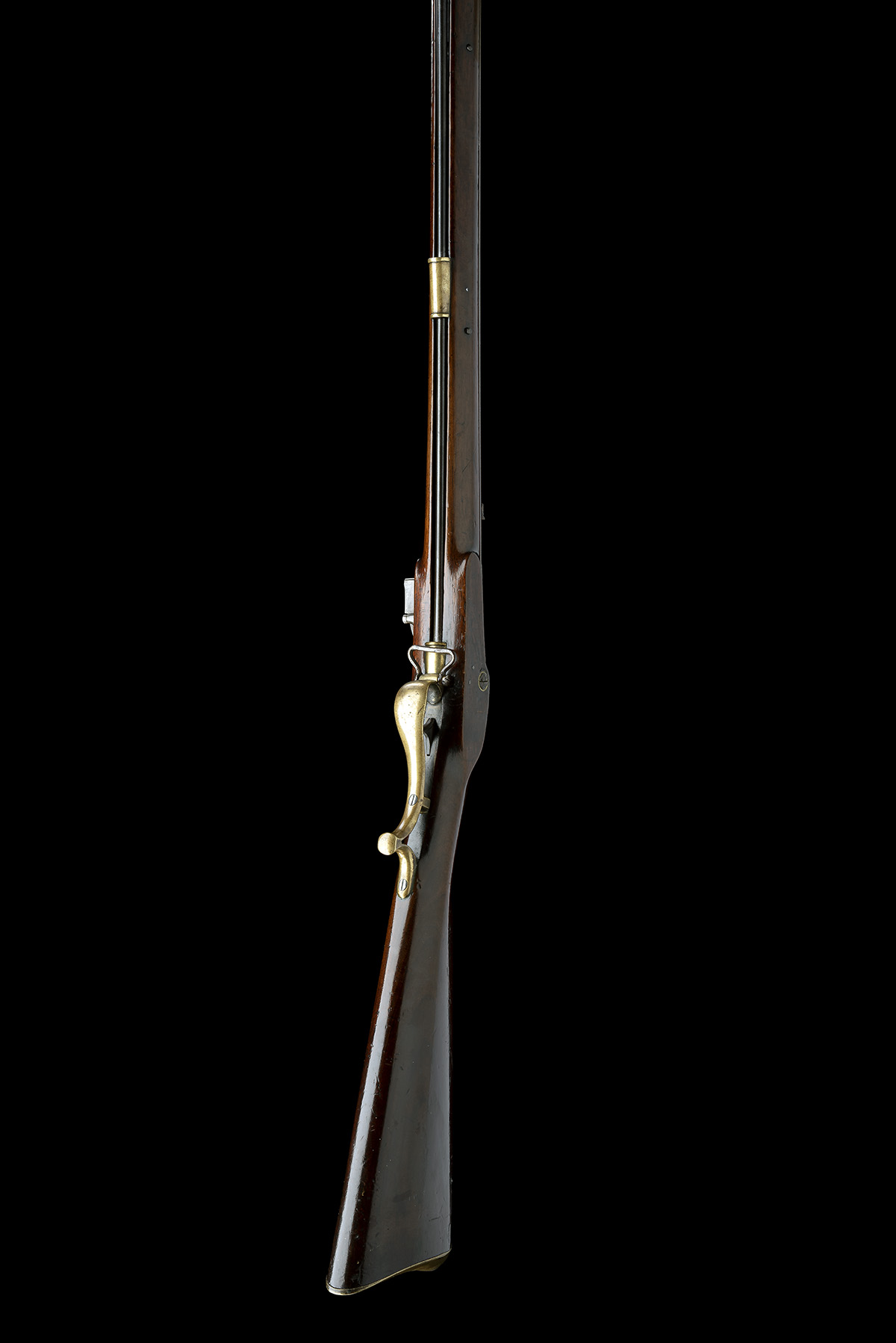 A .700 BAKER TYPE FLINTLOCK RIFLE BY BECKWITH, MARKED TO THE GRAY'S INN RIFLE CORPS, CIRCA 1798, - Image 8 of 9