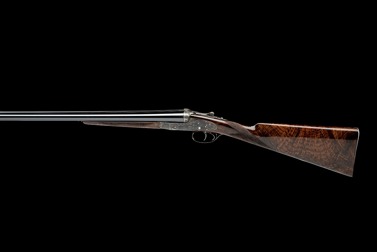 WATSON BROS. A 20-BORE SELF-OPENING ROUND-BODIED SIDELOCK EJECTOR, serial no. 20055, for 1999, 28in. - Image 2 of 11