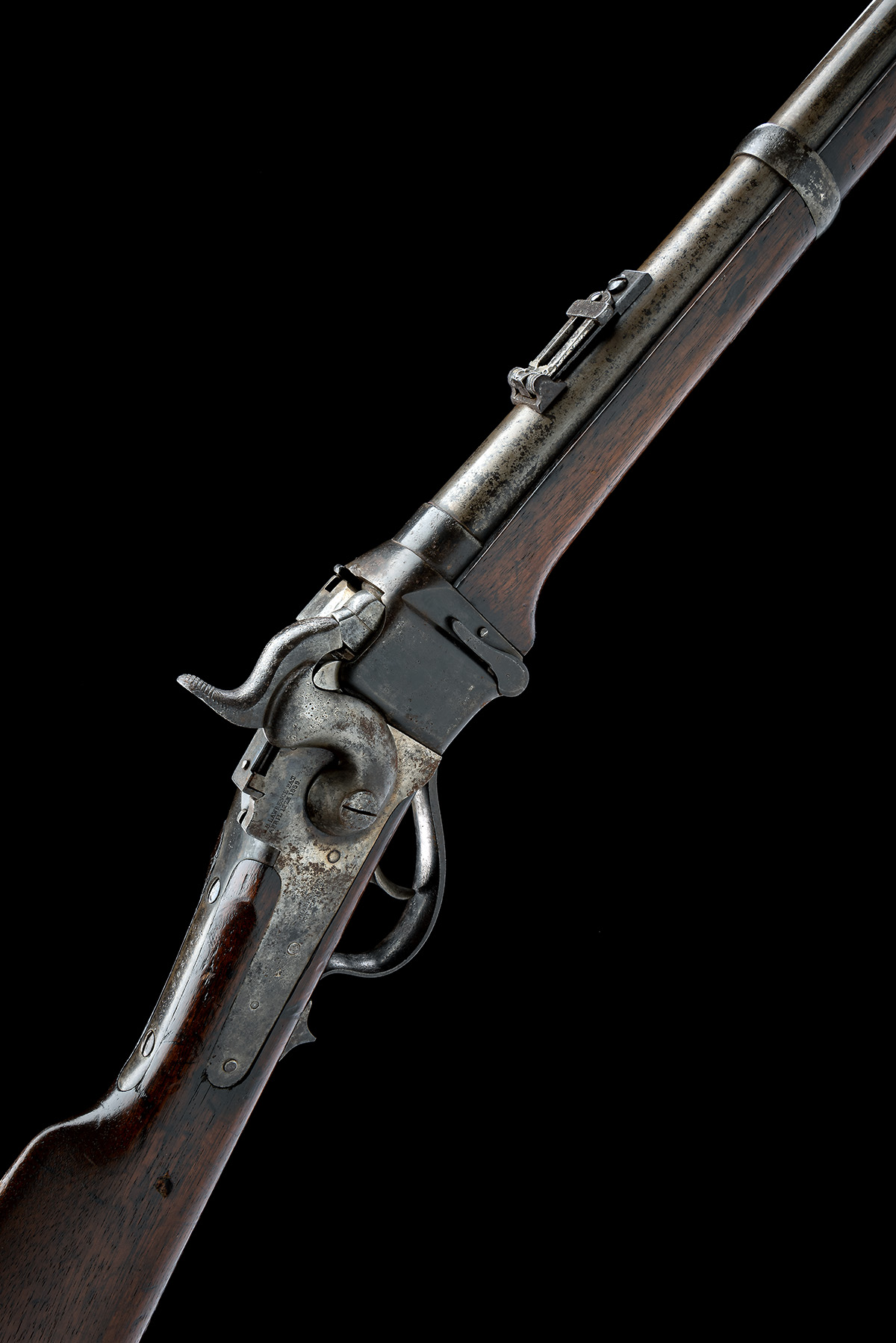 A .50-70 SHARPS NEW MODEL 1863 / 1867 METALLIC CARTRIDGE CONVERSION CARBINE OF THE INDIAN WARS,