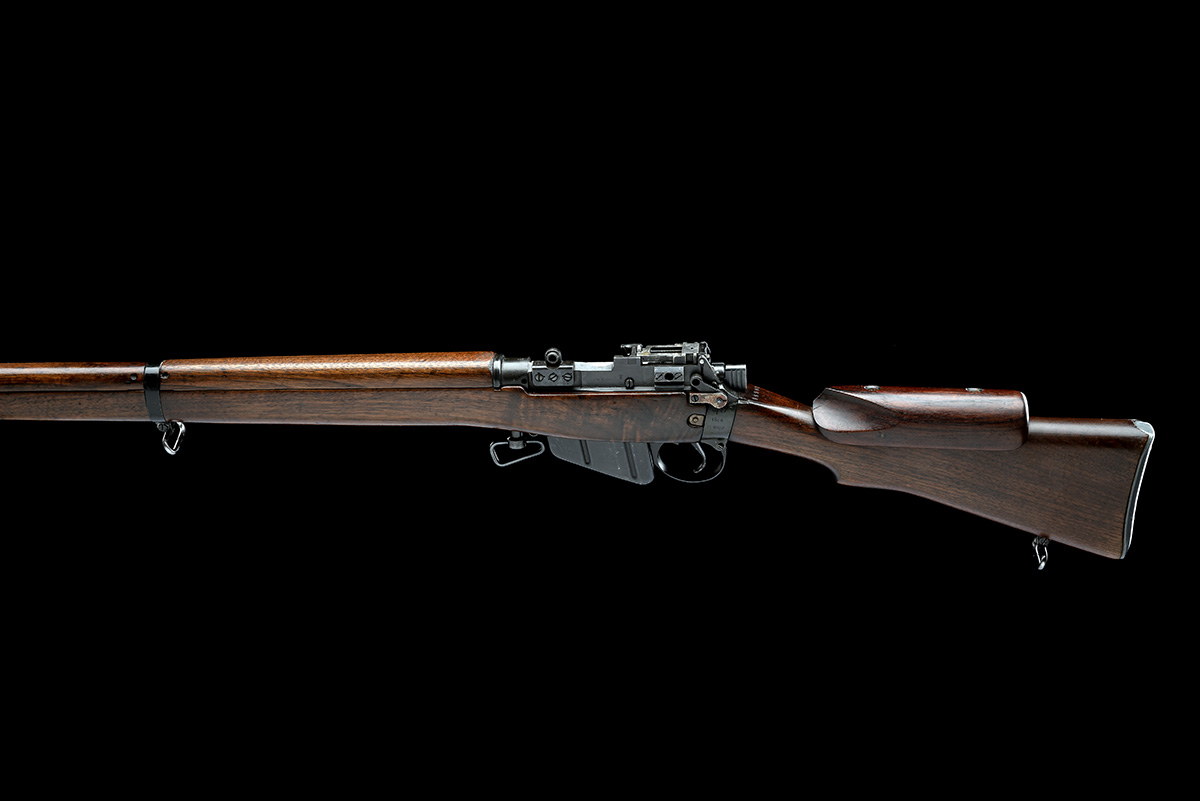 A CASED .303 (BRIT) 'MODEL NO.4 (T)' BOLT-MAGAZINE SNIPER RIFLE SIGNED BSA, serial no. D3522, WITH - Image 3 of 10