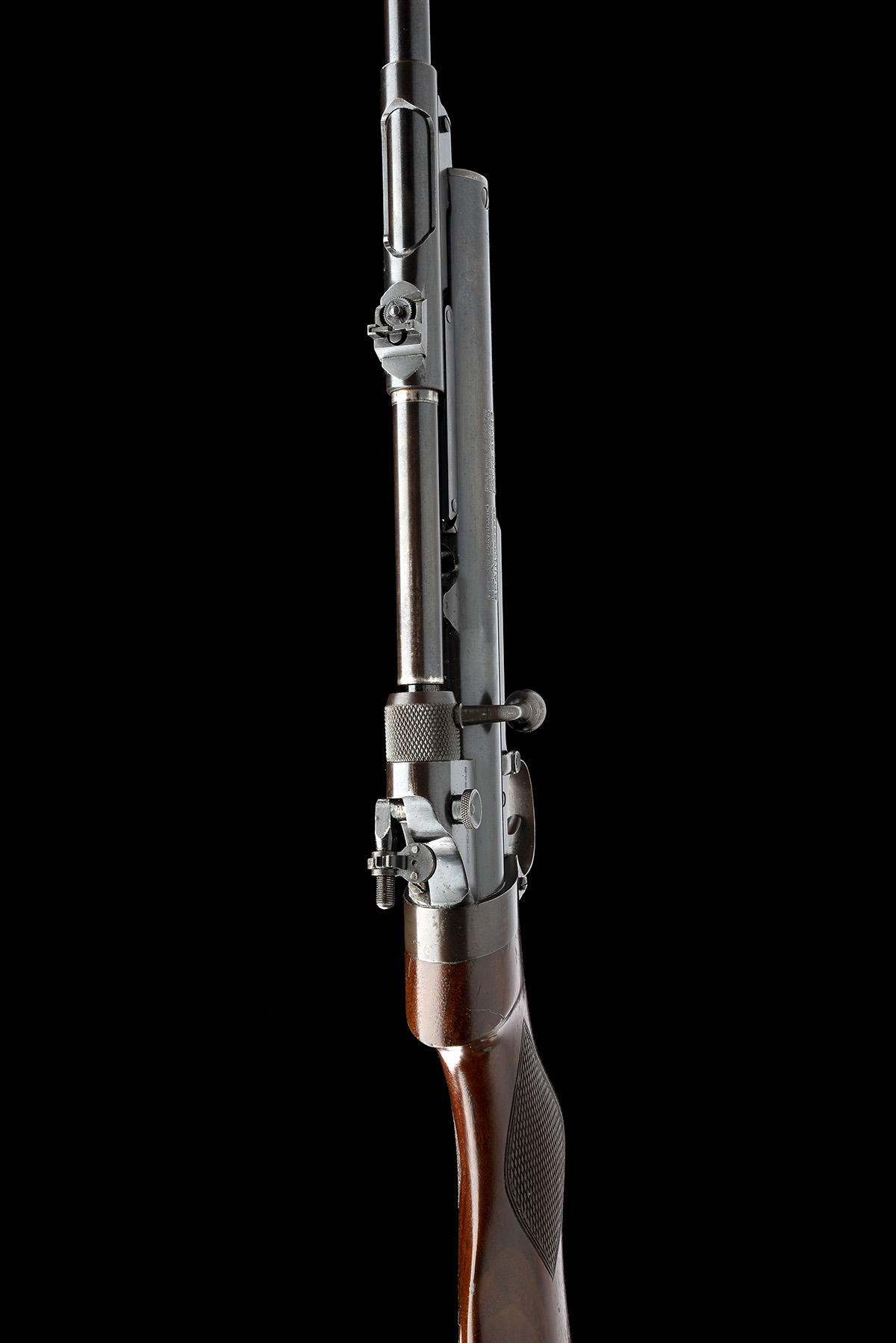 A GOOD .177 WEBLEY & SCOTT MKII SERVICE AIR-RIFLE, SECOND SERIES, serial no. S1172, circa 1933, with - Image 6 of 9