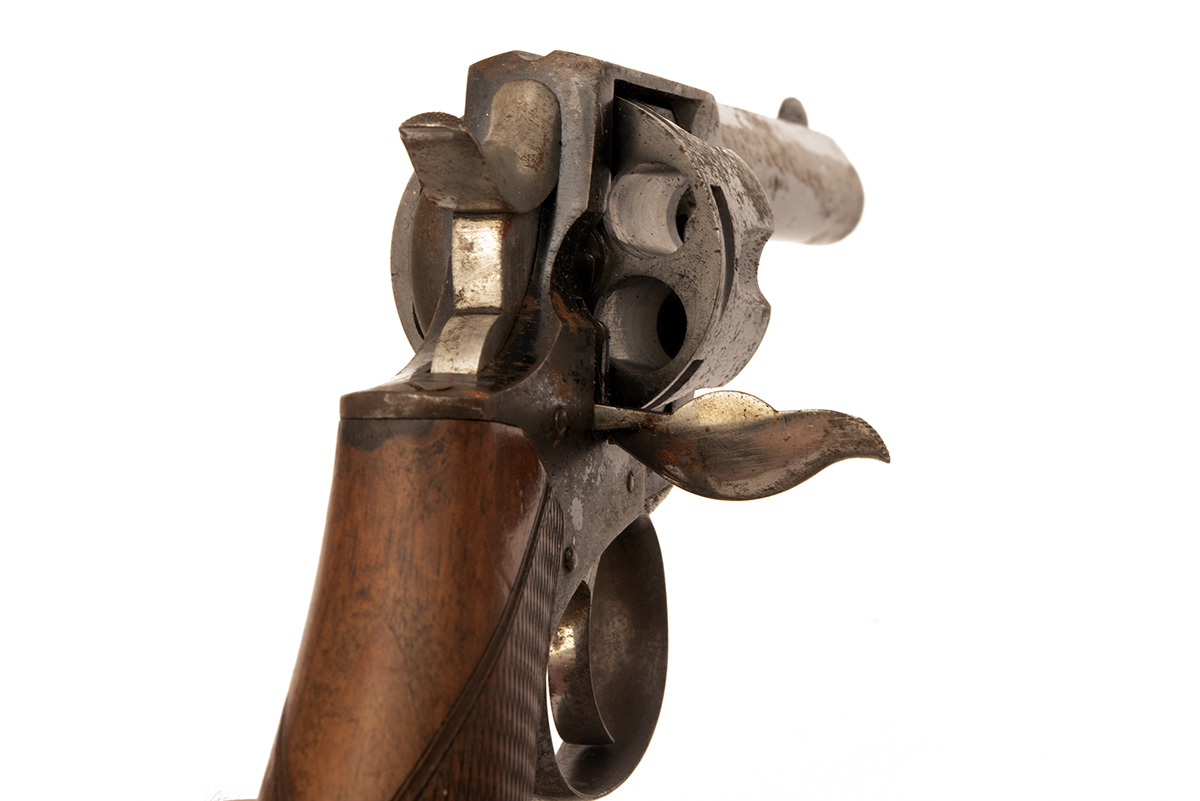 A .450 WEBLEY SIX-SHOT DOUBLE ACTION REVOLVER, MODEL 'R.I.C. No.1 NEW MODEL', RETAILED BY W.W. - Image 6 of 6