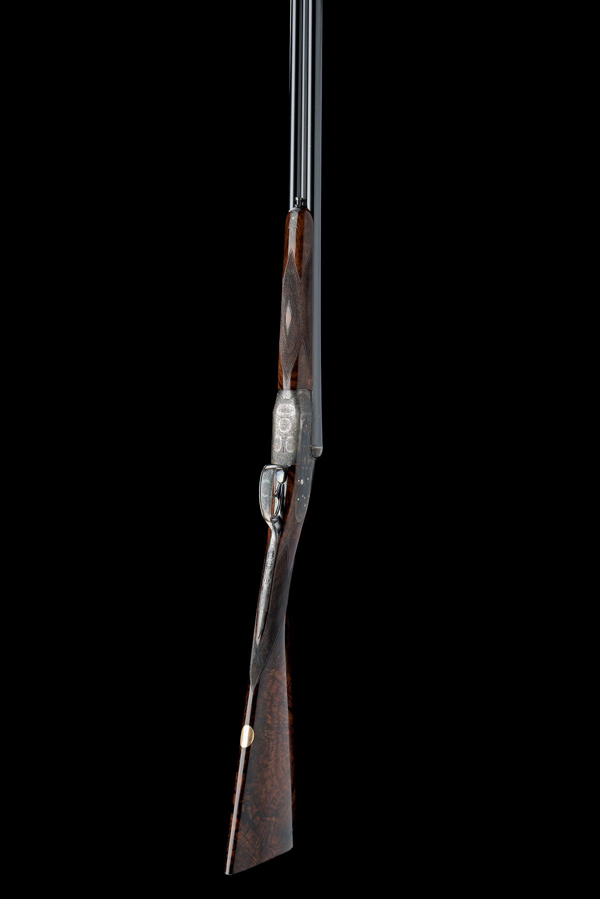 WATSON BROS. A 20-BORE SELF-OPENING ROUND-BODIED SIDELOCK EJECTOR, serial no. 20055, for 1999, 28in. - Image 8 of 11