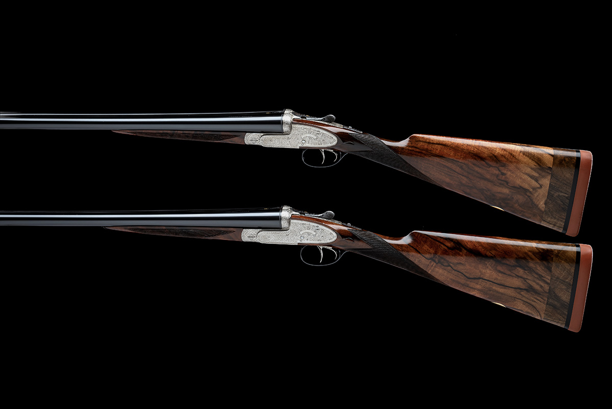 ARMAS GARBI A PAIR OF 12-BORE 'MODEL 103B' SELF-OPENING SIDELOCK EJECTORS, serial no. 15074 / 5, for - Image 2 of 10