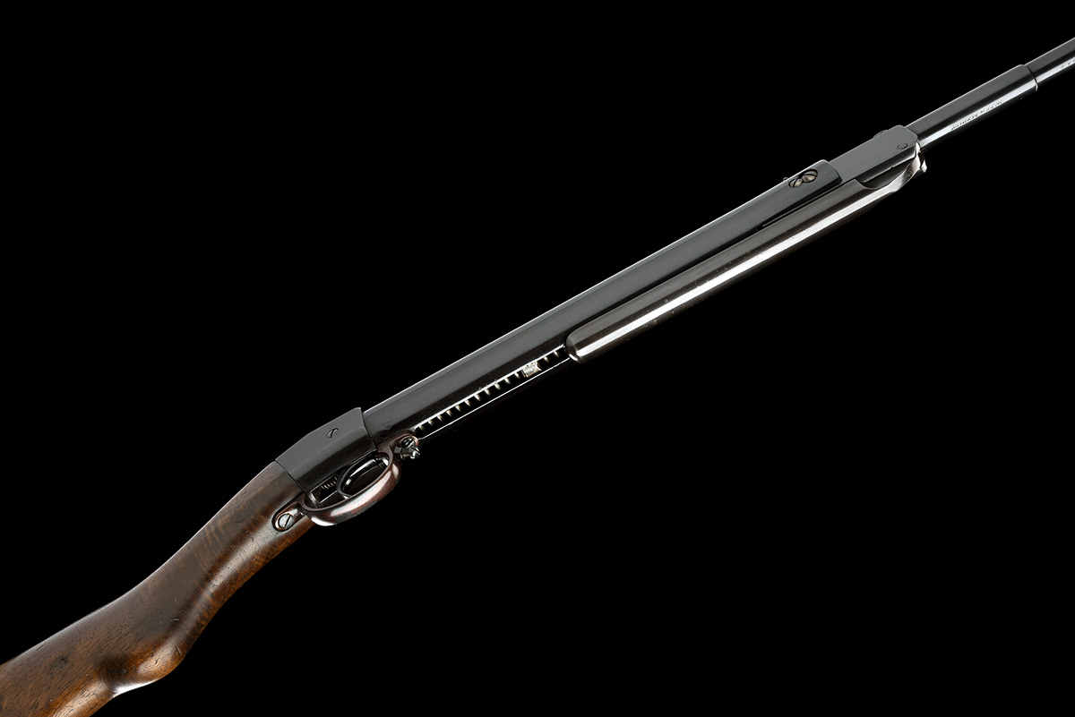 A SCARCE .177 PRE-WAR HAENAL BREAK-BARREL MODEL VIII AIR-RIFLE, serial no. 11236, almost certainly a - Image 3 of 9