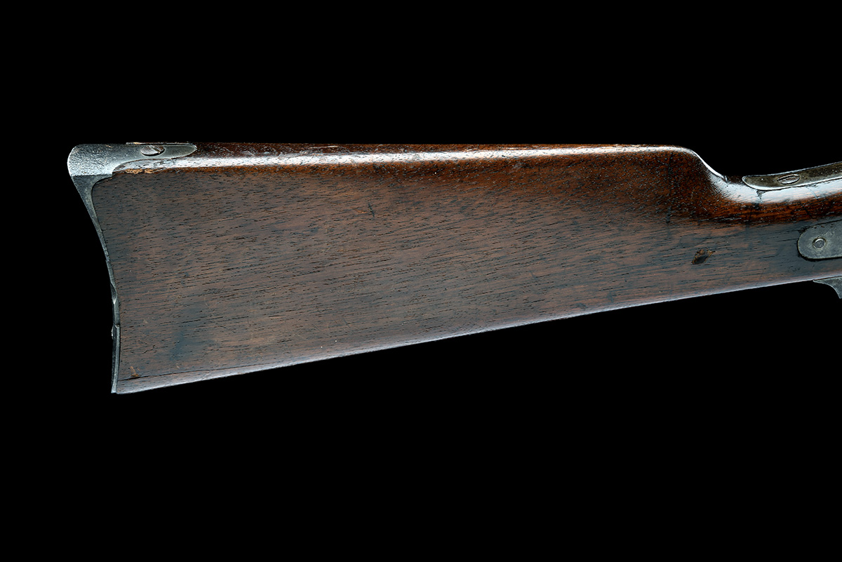 A .50-70 SHARPS NEW MODEL 1863 / 1867 METALLIC CARTRIDGE CONVERSION CARBINE OF THE INDIAN WARS, - Image 7 of 8