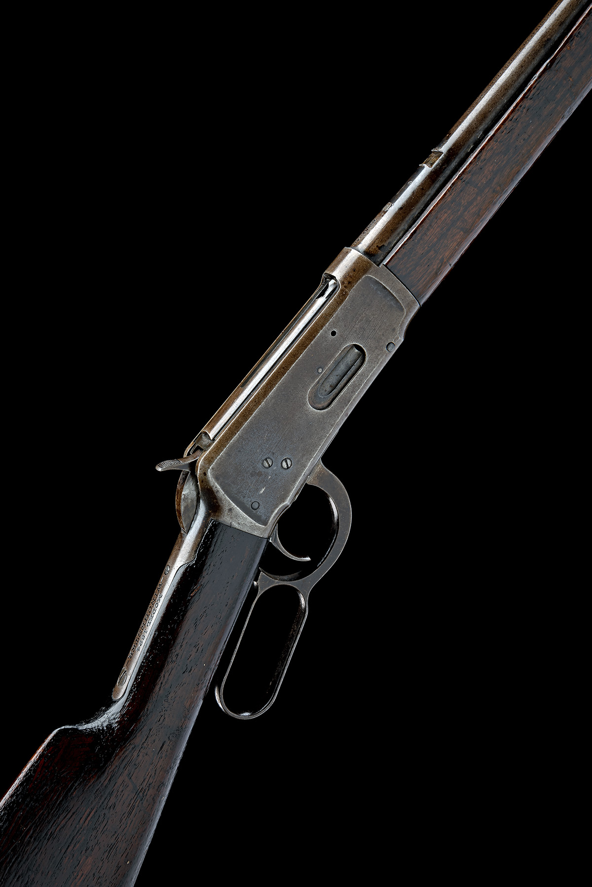 A .32-40 WINCHESTER MODEL 1894 LEVER ACTION RIFLE, CIRCA 1902, serial no. 234226, with 21in. round