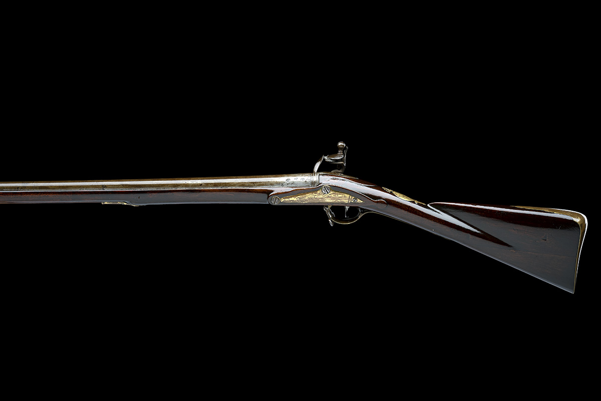 AN EARLY 14-BORE FLINTLOCK BIRDING-GUN SIGNED COLLUMBELL, LONDON, CIRCA 1740, serial no. 9, 37in. - Image 2 of 8