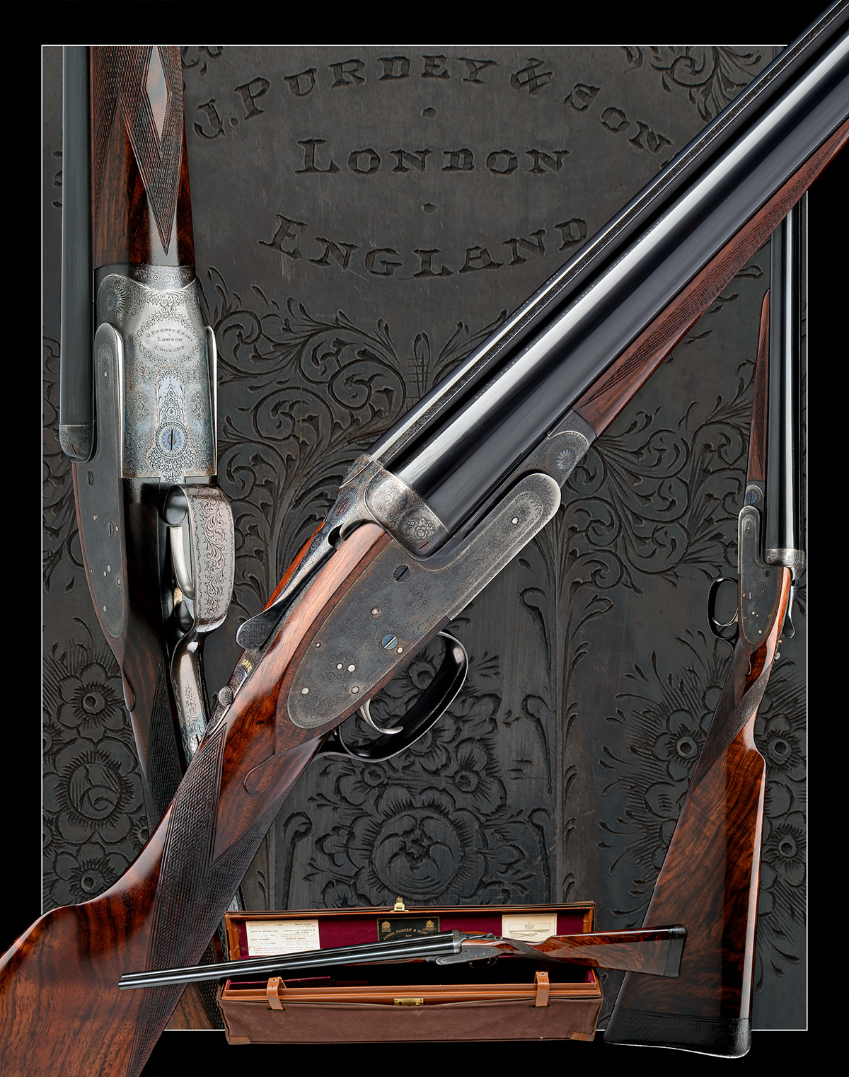 J. PURDEY & SONS A LIGHTLY-USED 12-BORE SINGLE-TRIGGER SELF-OPENING SIDELOCK EJECTOR, serial no. - Image 11 of 11