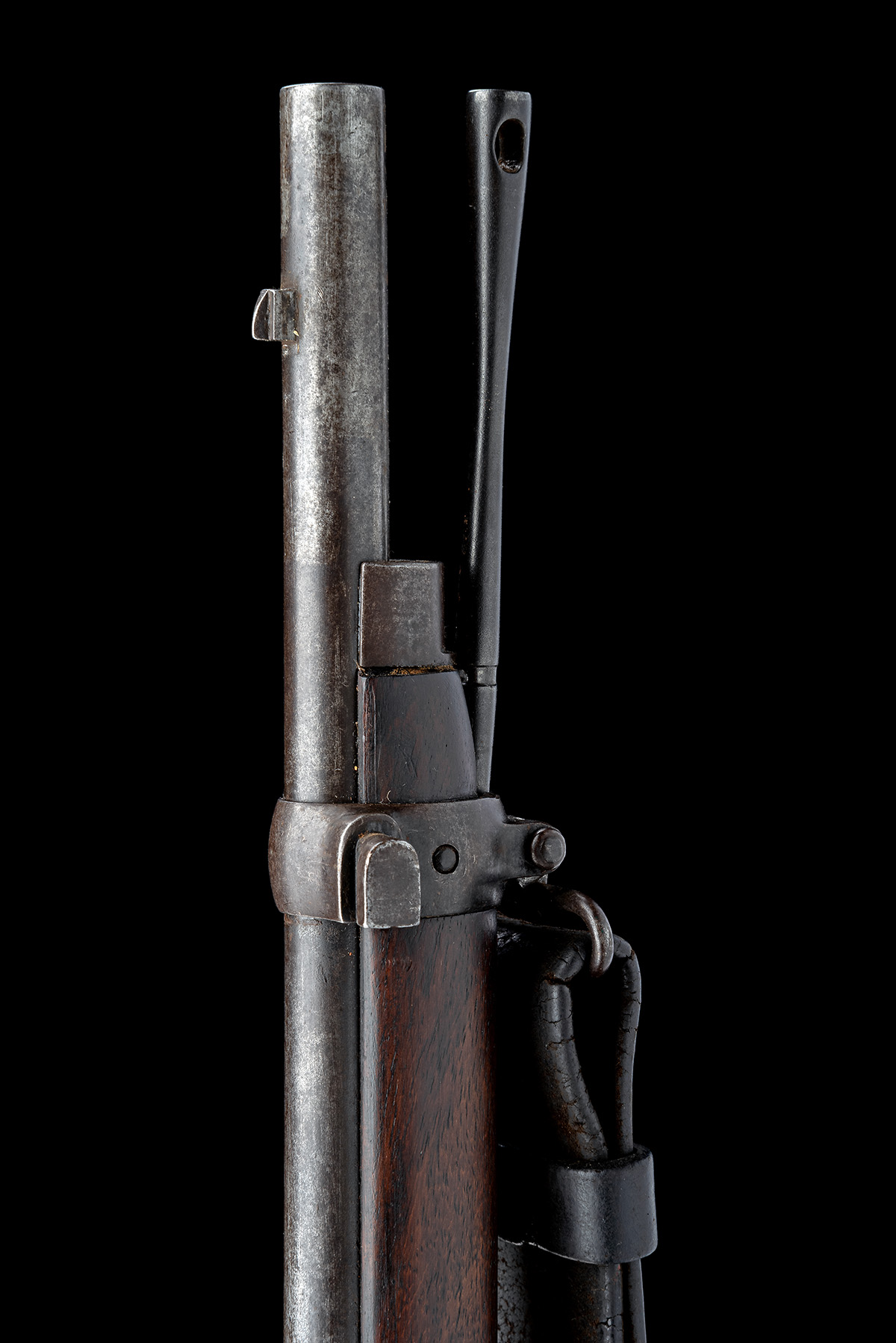 A .577/450 MARTINI HENRY MK II ENFIELD SERVICE RIFLE, DATED 1885, no visible serial number, with - Image 9 of 9