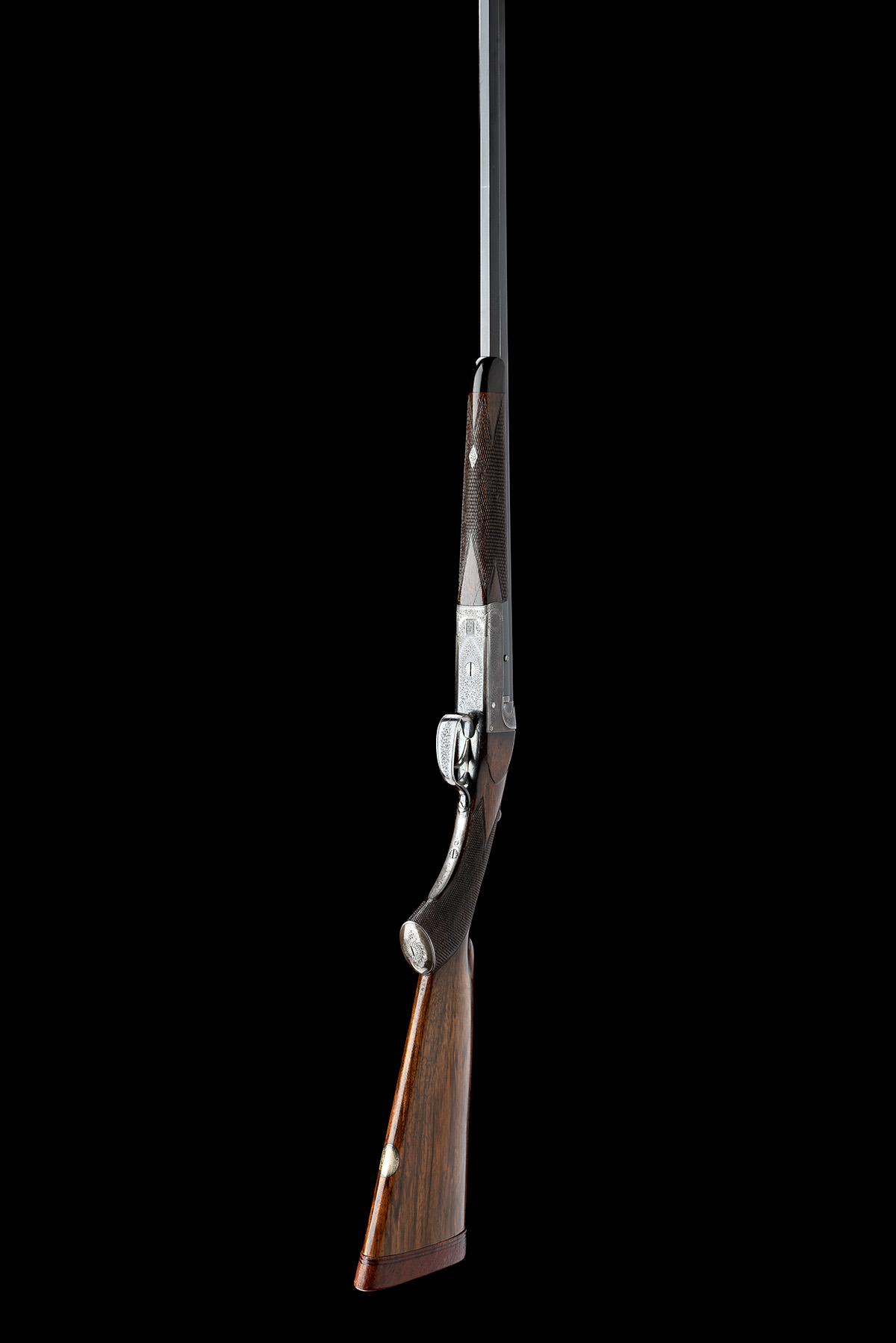 P. WEBLEY & SON A .410 (SMOOTHBORED) BOXLOCK NON-EJECTOR ROOK RIFLE, serial no. 64570, circa 1902, - Image 6 of 8