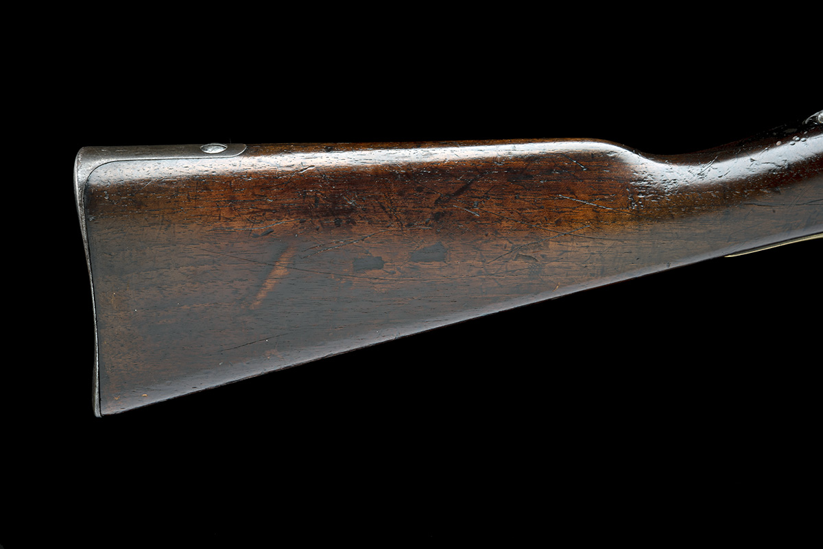 A GERMAN .43 (11.15 X 60mm) MAUSER MODEL 1871 BOLT ACTION SINGLE SHOT INFANTRY RIFLE, MADE AT AMBERG - Image 7 of 9