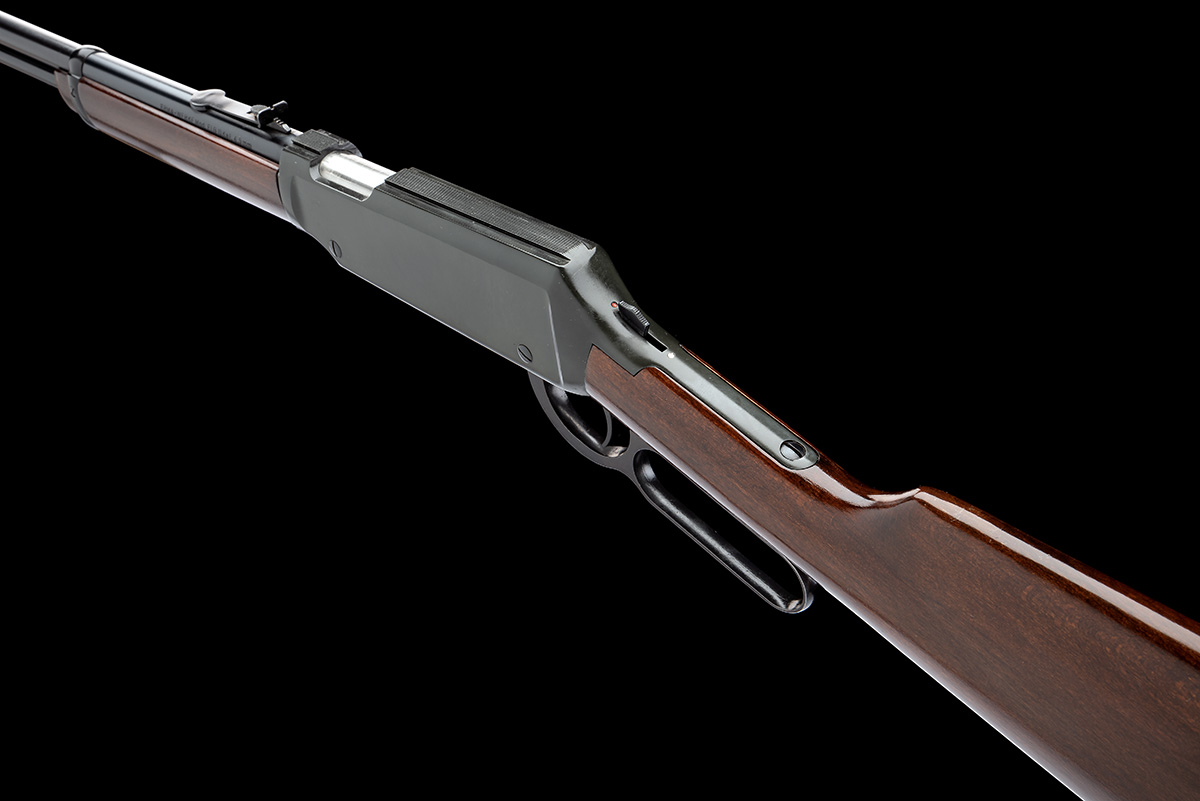 A SCARCE .177 WEBLEY LEVER-ACTION AIR-RIFLE, MODEL 'RANGER', serial no. 000673, one of a small - Image 8 of 9