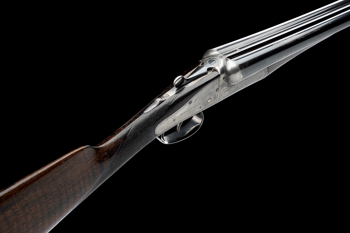 HOLLAND & HOLLAND A 12-BORE 'NO. 3 MODEL' HAND-DETACHABLE BACK-ACTION SIDELOCK EJECTOR, serial no. - Image 8 of 9