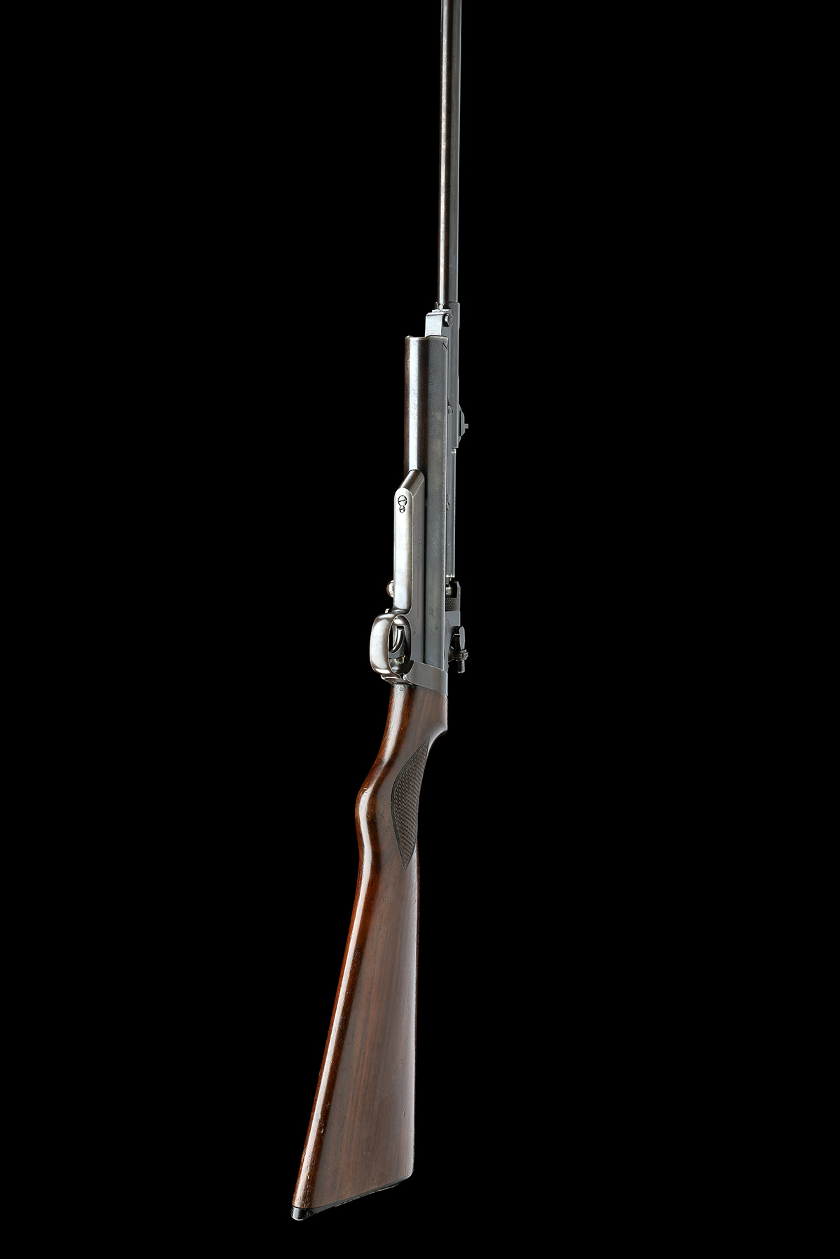A GOOD .177 WEBLEY & SCOTT MKII SERVICE AIR-RIFLE, SECOND SERIES, serial no. S1172, circa 1933, with - Image 8 of 9